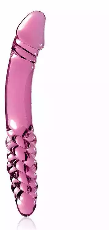 Icicles (us Szklane Dildo Dwustronne Icicles No. 57 Różowy