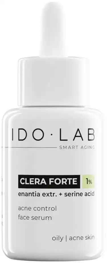 Ido Lab Clera Forte Acne Control Face Serum Serum dla cery tłustej i trądzikowej 30 ml