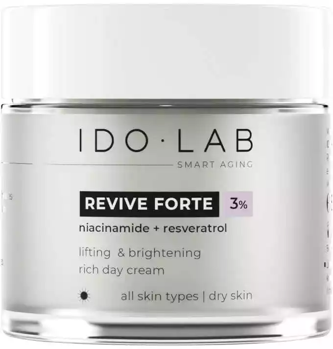 Ido Lab Revive Forte Liftingujący i rozjaśniający krem na dzień 50ml