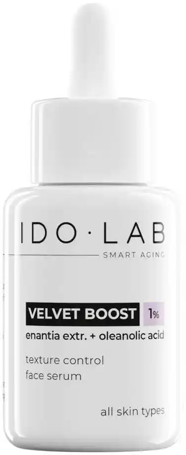 Ido Lab Velvet Boost Texture Control Face Serum Wygładzające i rozjaśniające serum 30 ml