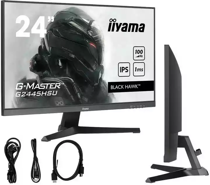 Iiyama G2445HSU-B1 24 cale Full HD IPS 100Hz 1ms Gamingowy monitor LED