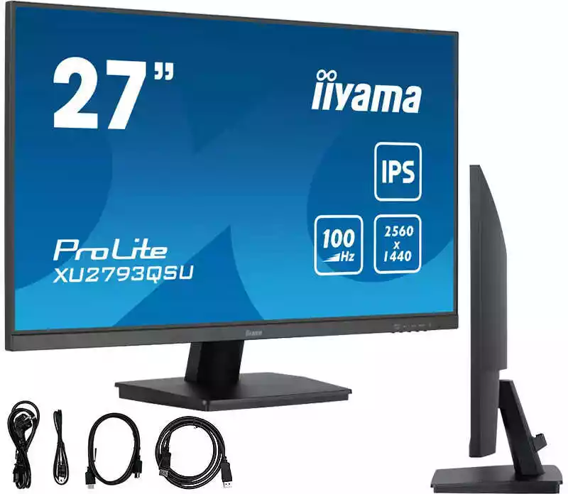 Iiyama ProLite XU2793QSU-B6 2K IPS 100Hz 1ms MPRT monitor LED