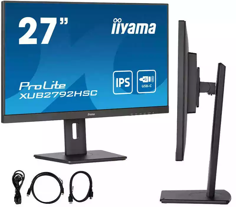 Iiyama ProLite XUB2792HSC-B5 27 cali Full HD IPS 75Hz 4ms monitor LED