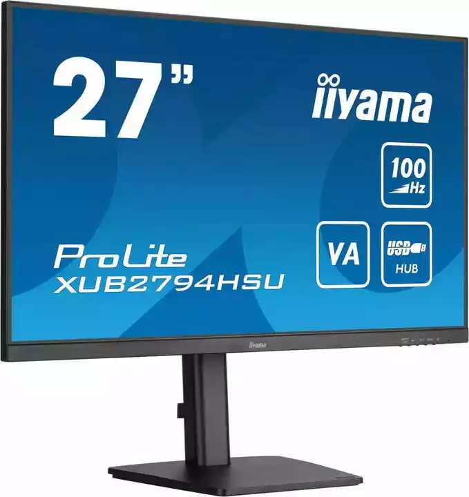 Iiyama ProLite XUB2794HSU-B6 27 cali Full HD VA 100Hz 1ms MPRT monitor LED