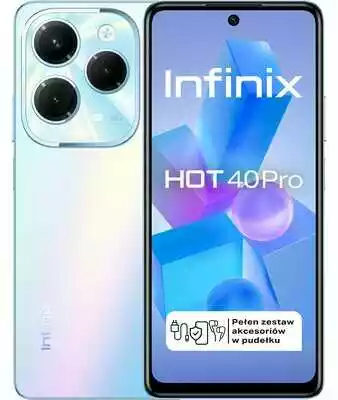 Infinix Hot 40 Pro 8/256GB 6,78 120Hz 108Mpix Niebieski