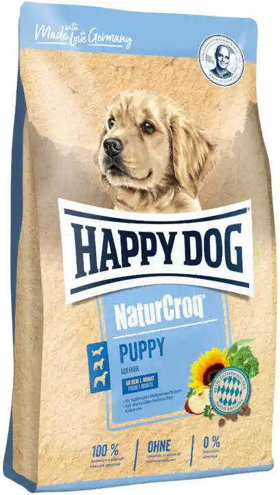 Interquell Gmbh Happy Dog Premium - NaturCroq szczeniaki, 15 kg