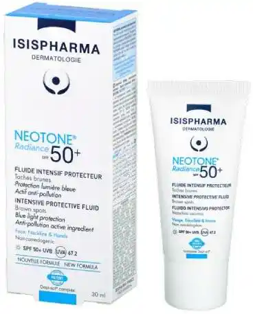 ISISPHARMA Neotone Radiance SPF 50+ Light Serum likwidujące przebarwienia skóry na dzień 30ml