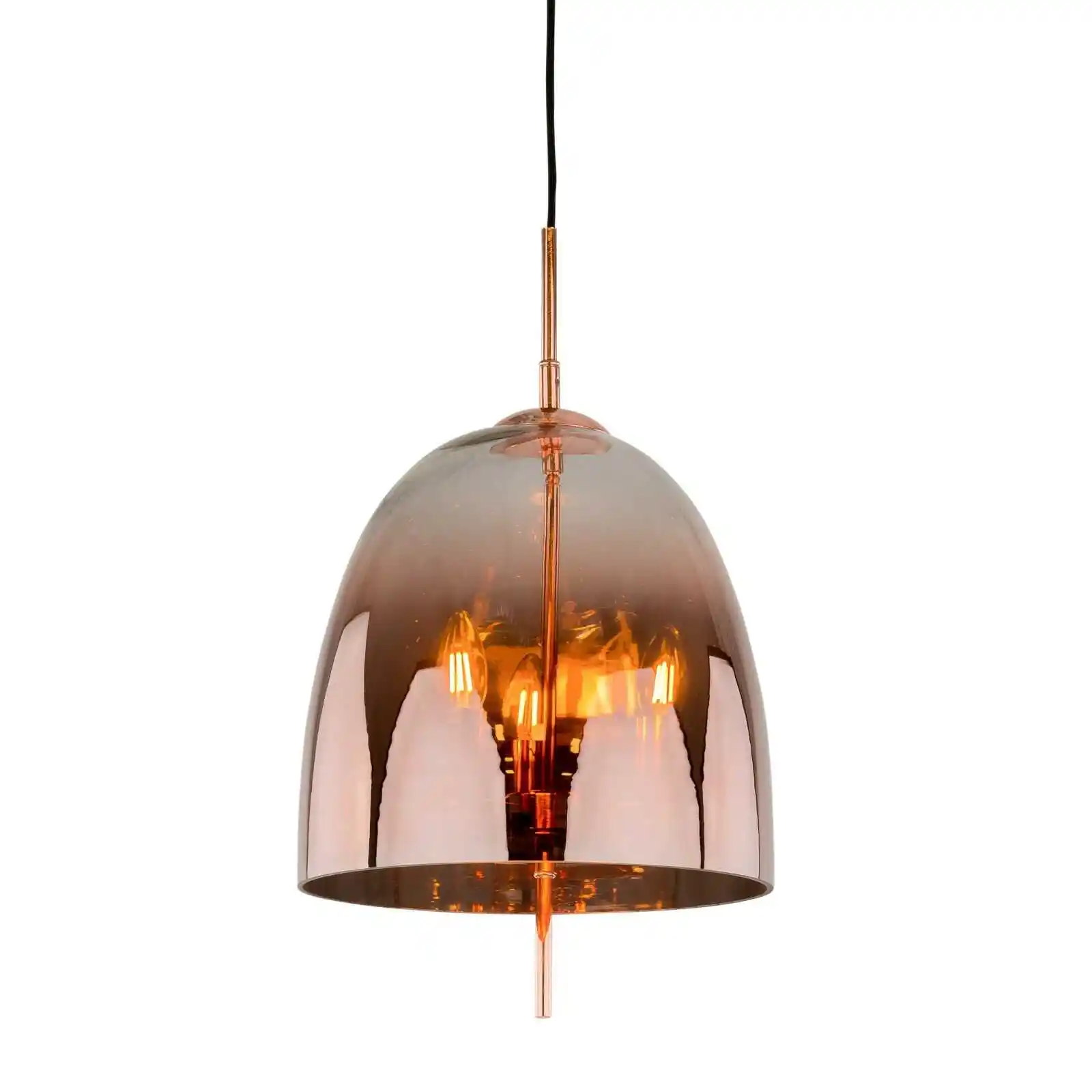 Italux Lampa designerska wisząca Alan MD-OYD-10310B-SP3 COPPER