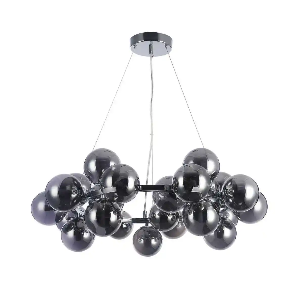 Italux Lampa designerska wisząca CABELLA PND-5252-25-CH+SMK