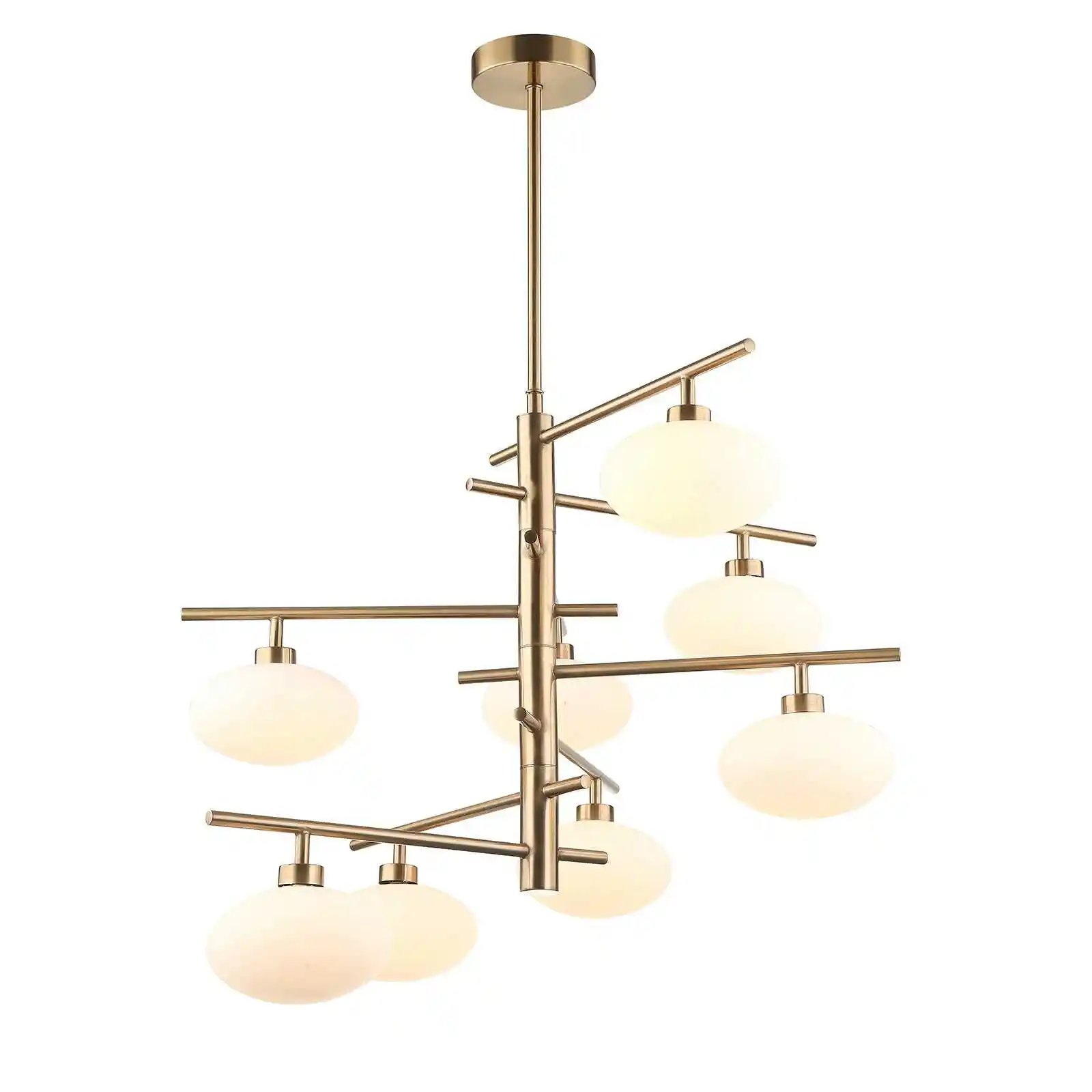 Italux Lampa designerska wisząca Fiorenzo MDM3661-8 BRO+W