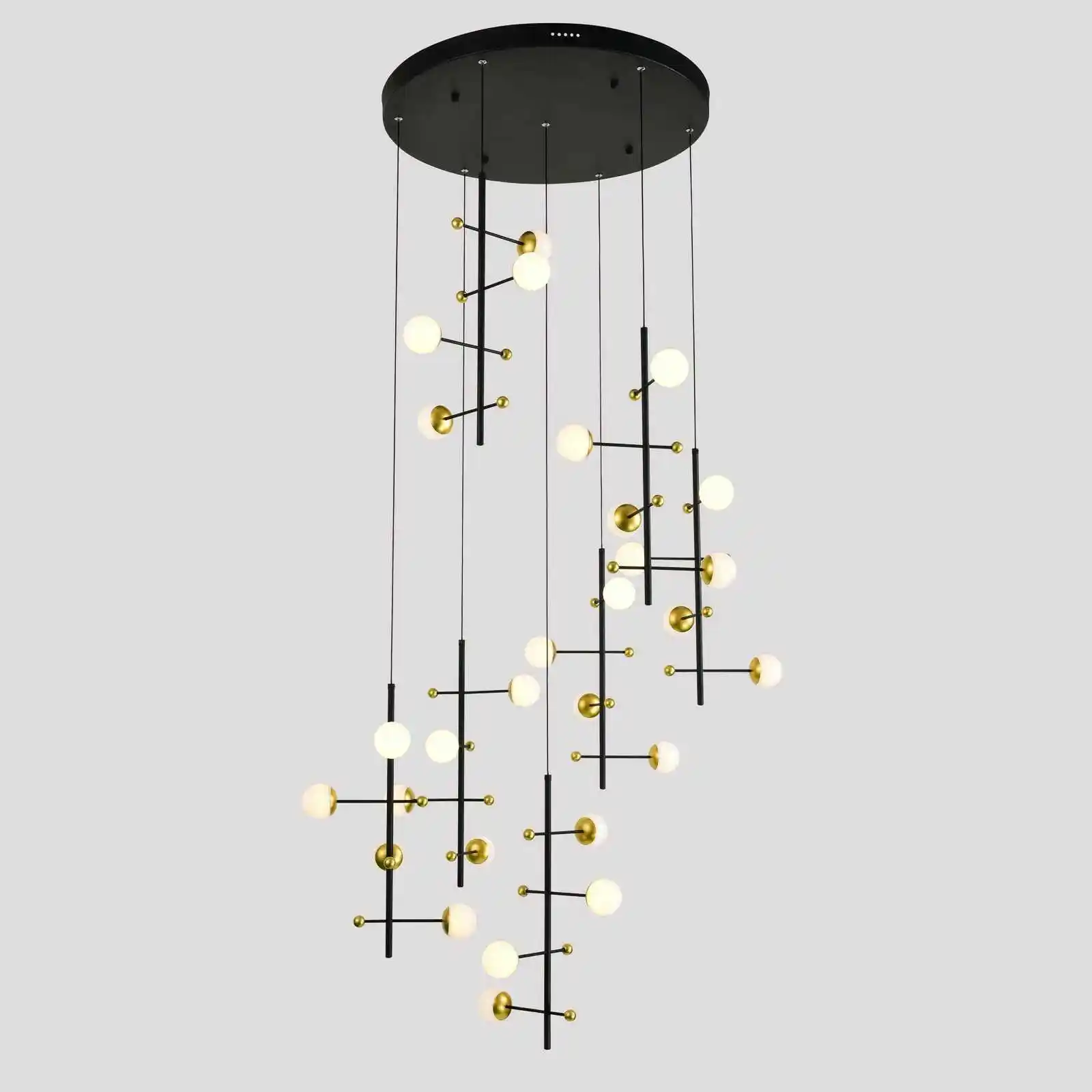 Italux Lampa designerska wisząca Helmond PND-43883-28