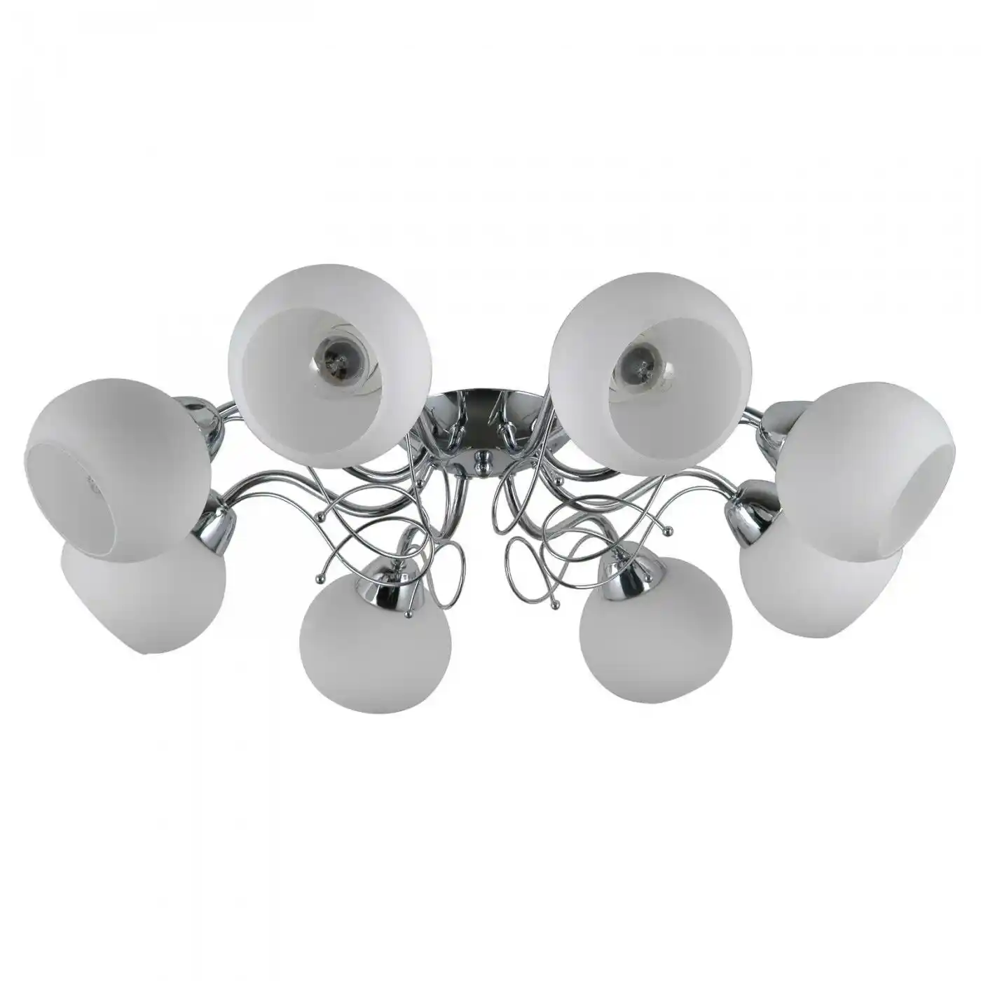 Italux Lampa klasyczna wisząca Masseri PND-6895-8 chrom