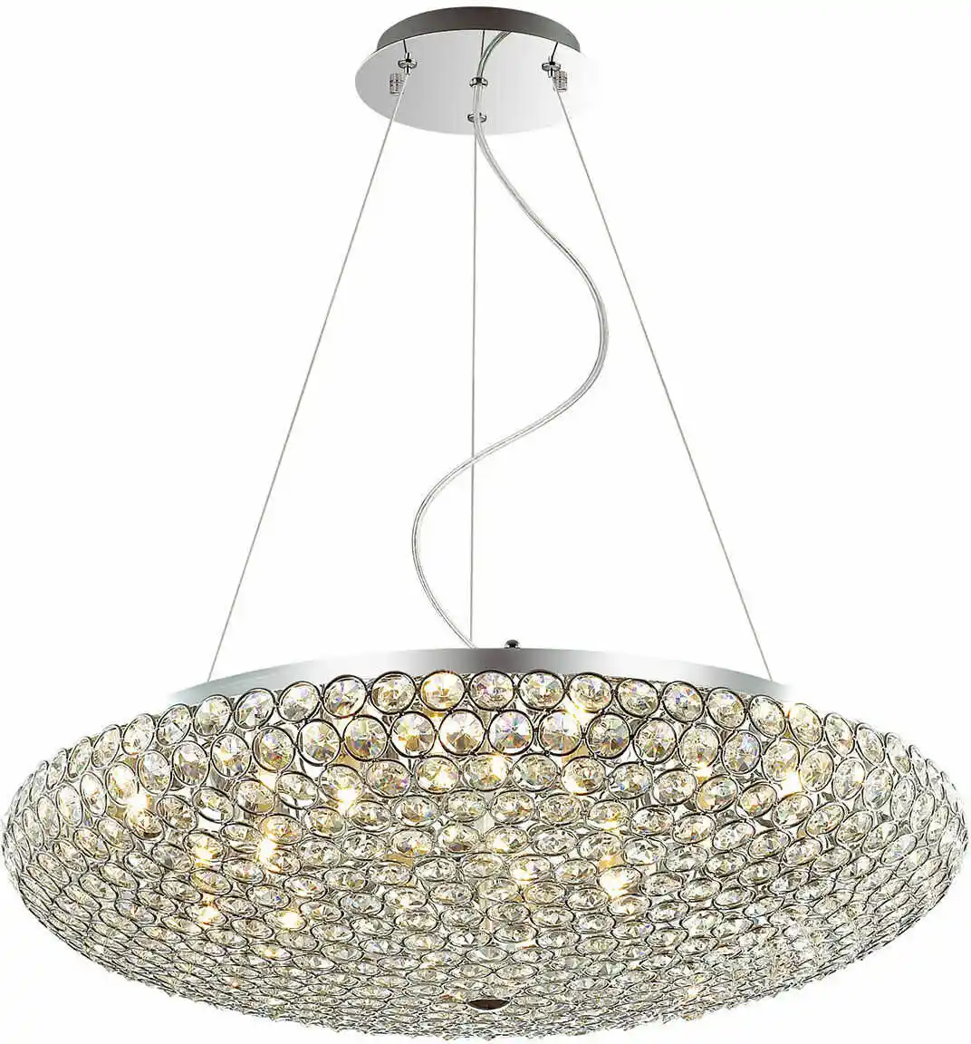 Italux Lampa kryształowa wisząca SANTO MA04995CA-012