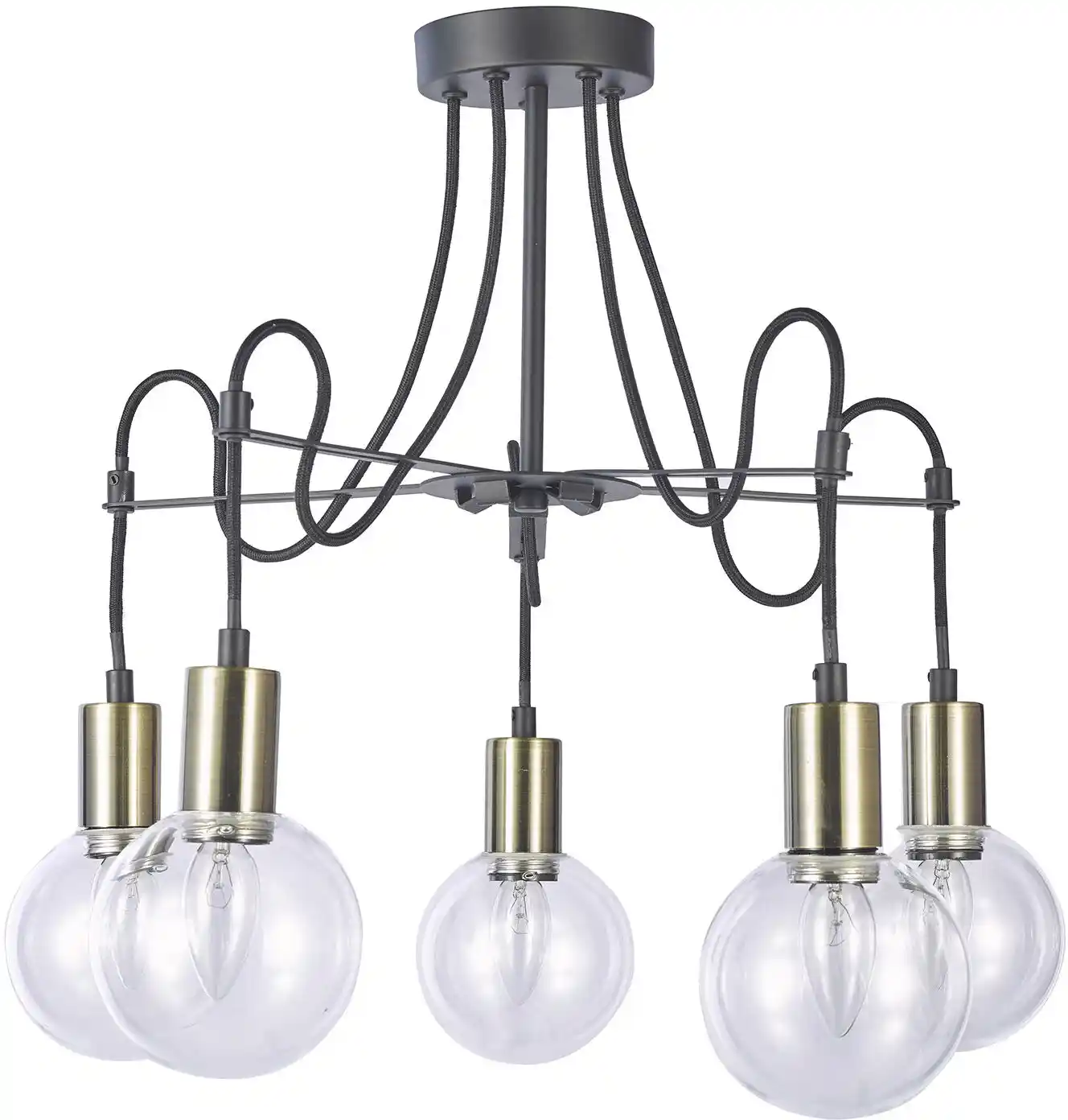 Italux Lampa loft wisząca Gianni MX16096-5A