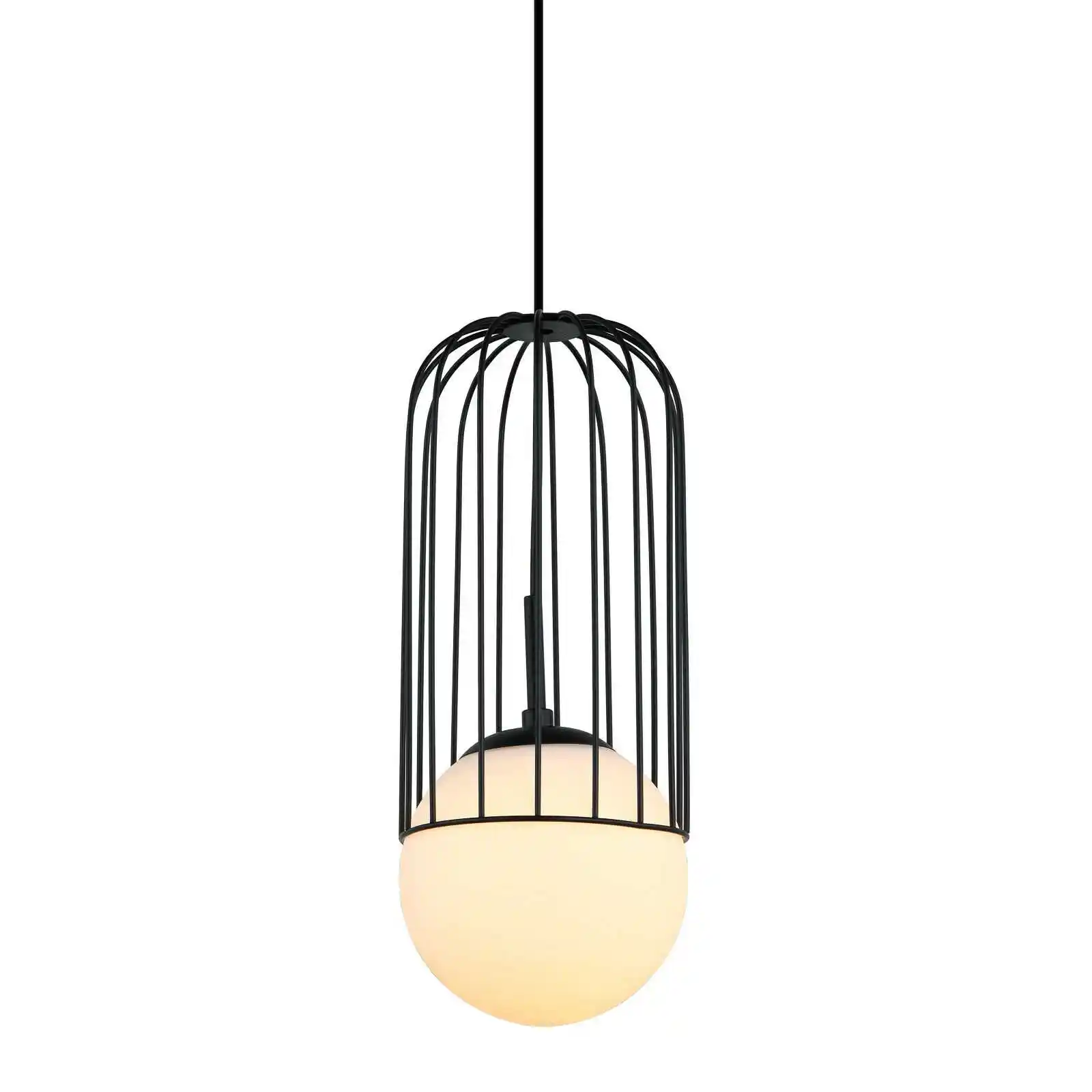 Italux Lampa loft wisząca Matty MDM-3939/1 BK