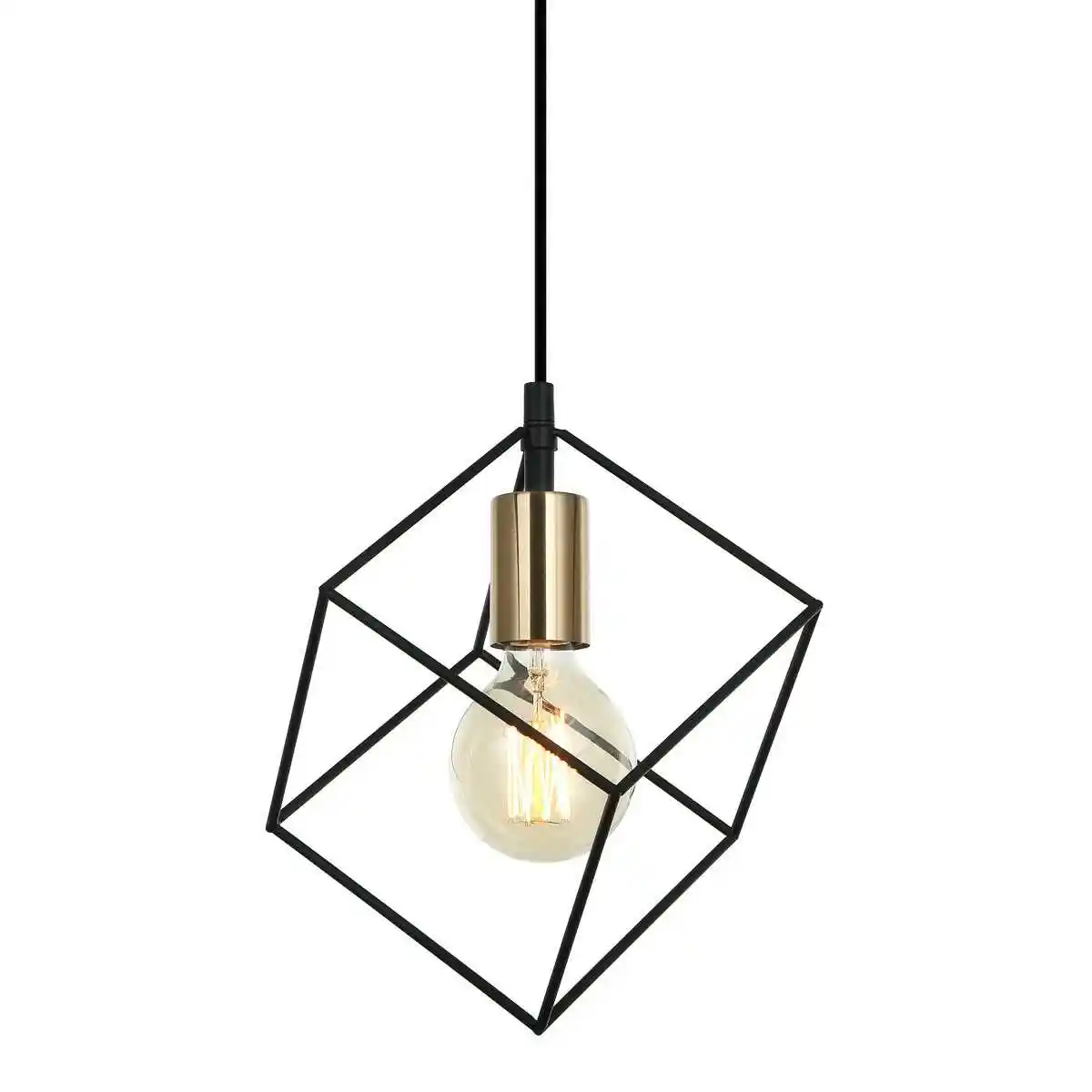 Italux Lampa loft wisząca MORESTEL MDM-4244/1 BK+BRO