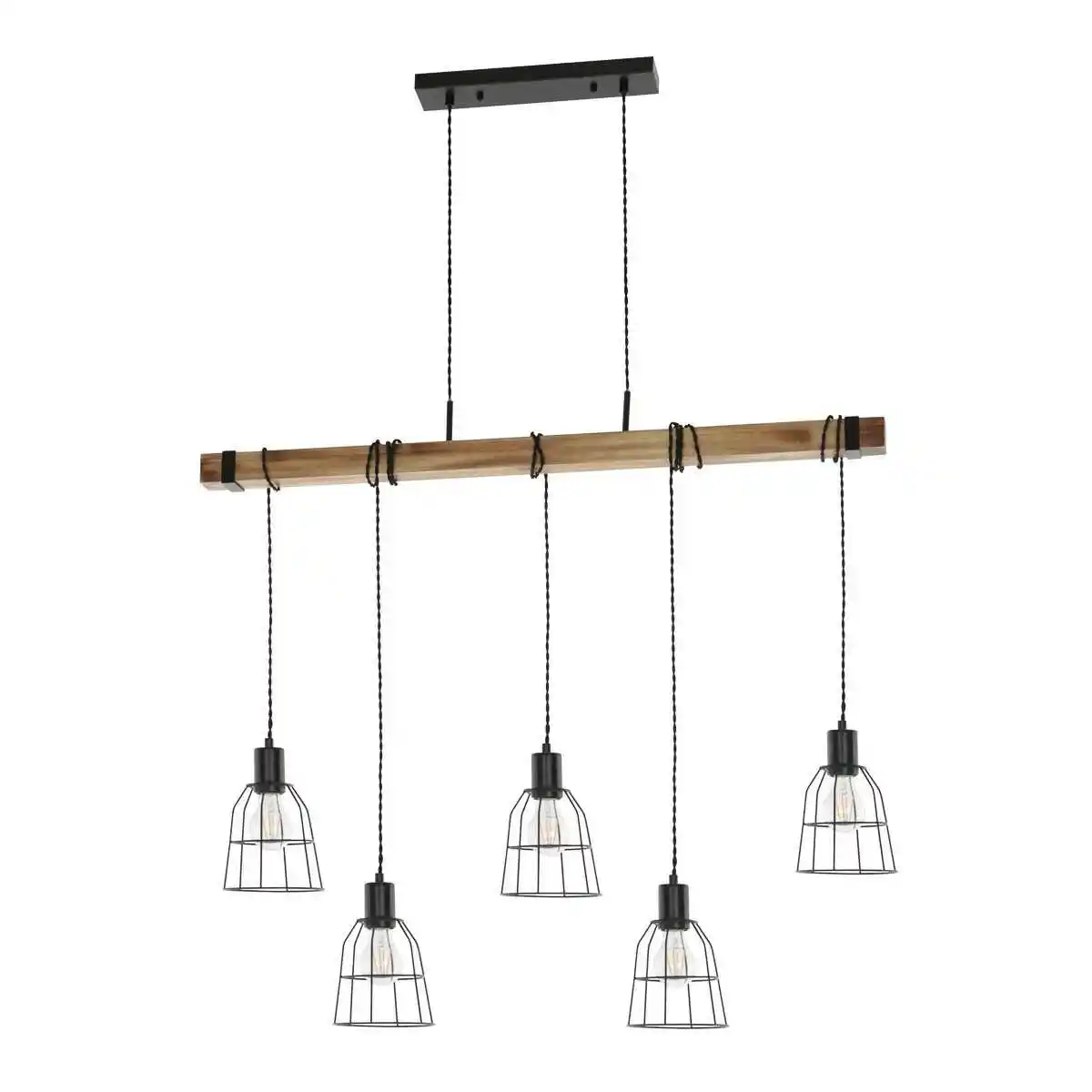 Italux Lampa loft wisząca PONTE PND-4290-5-L