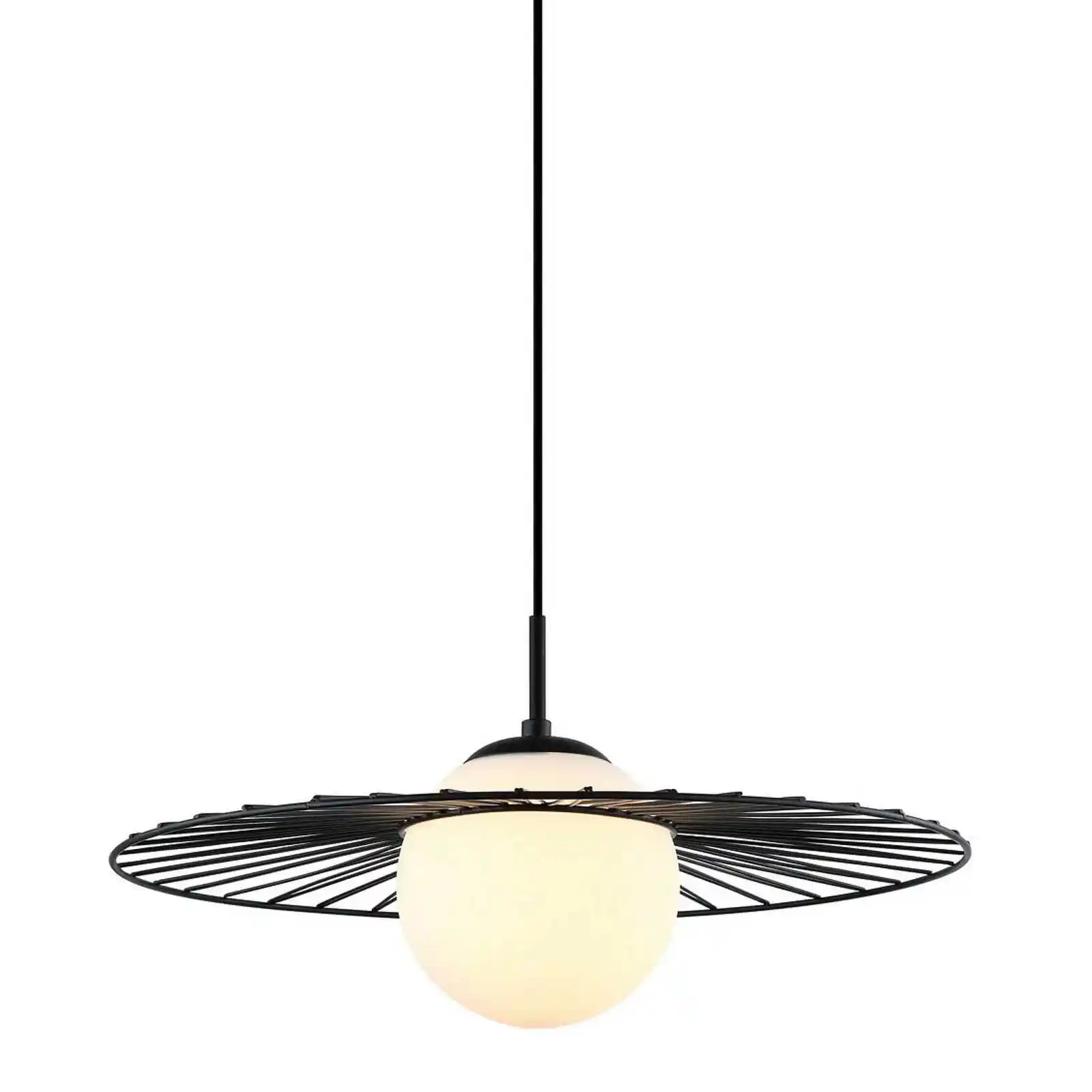 Italux Lampa loft wisząca Sally MDM-4003/1 BK