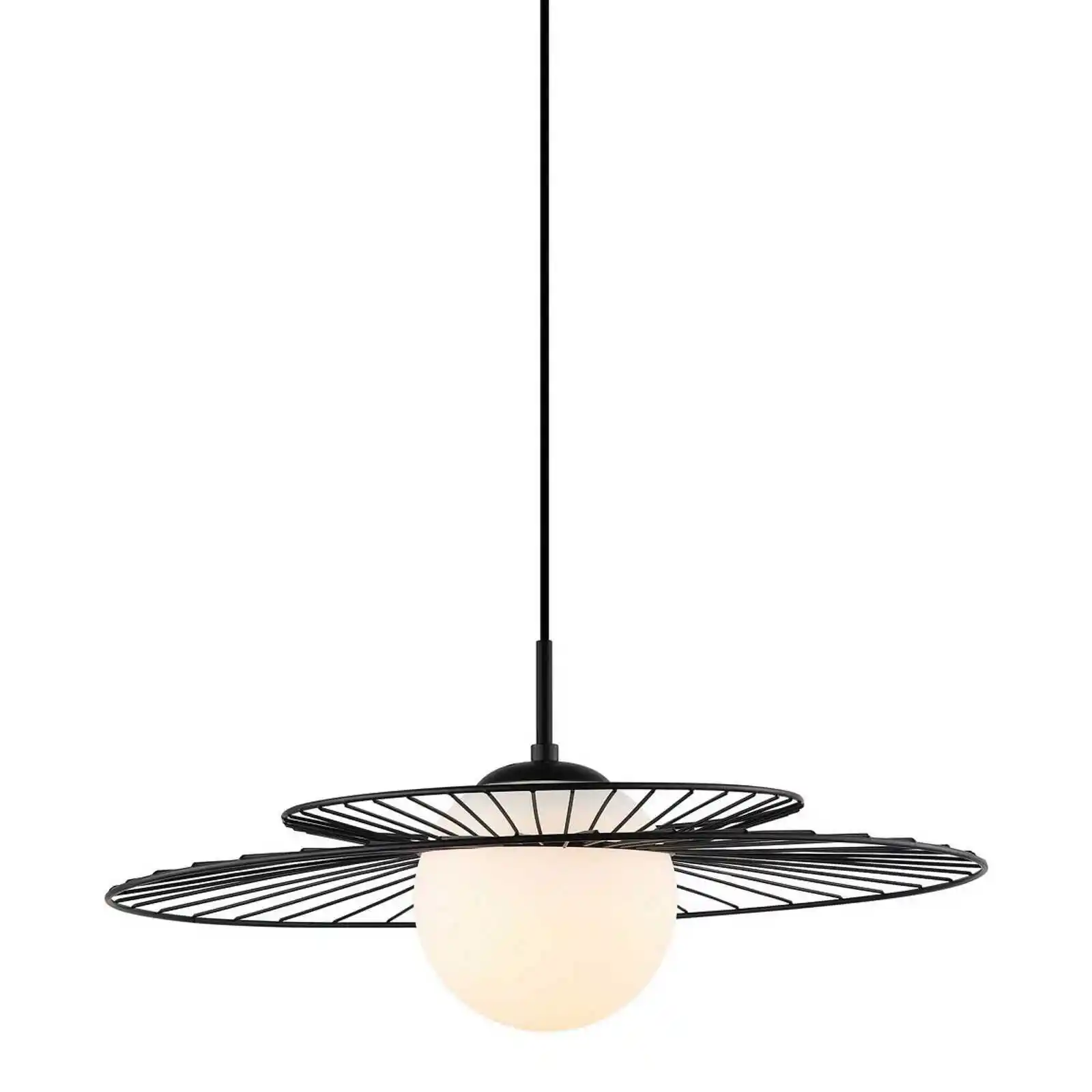 Italux Lampa loft wisząca Sarah MDM-4000/1 BK