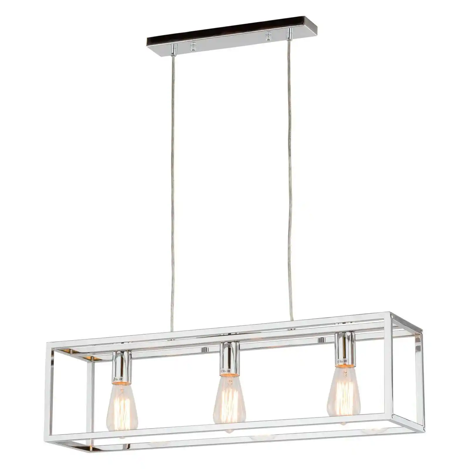 Italux Lampa loft wisząca Sigalo MD-BR4367-D3 CH