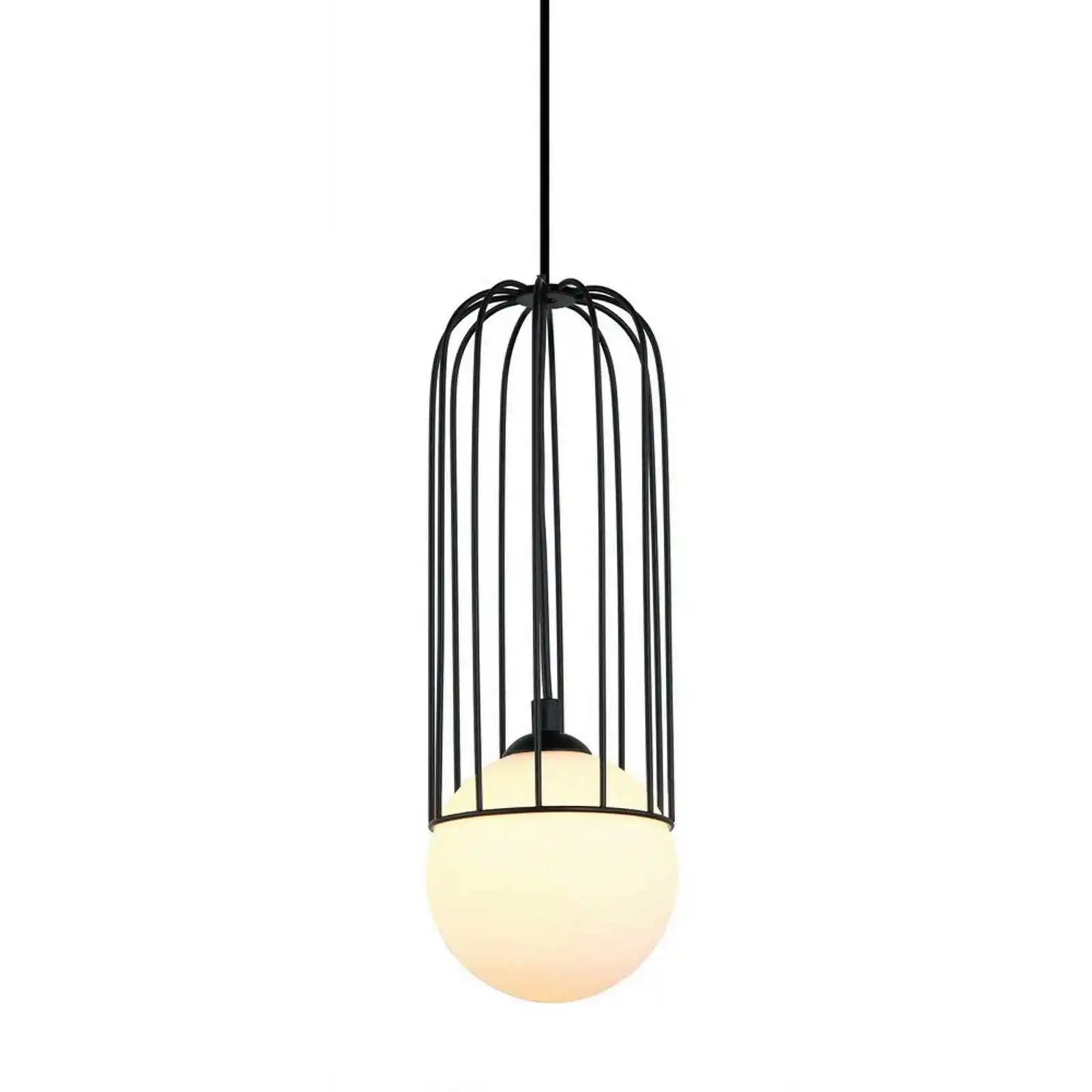 Italux Lampa loft wisząca Simon MDM-3938/1 BK