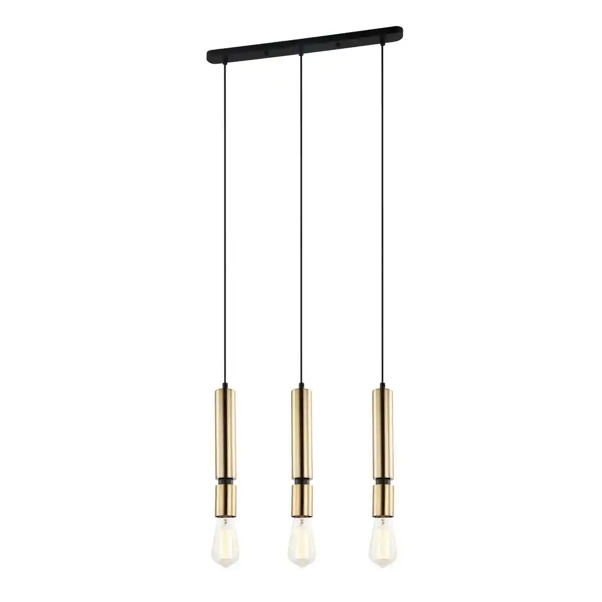 Italux Lampa nad stół wisząca nowoczesna TORLA PEN-5041-3-BKBR