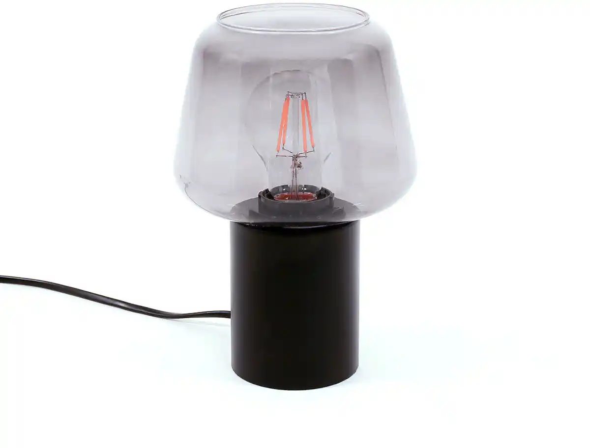 Italux Lampa stołowa ROMIO TB-3332-1S-BK+SG