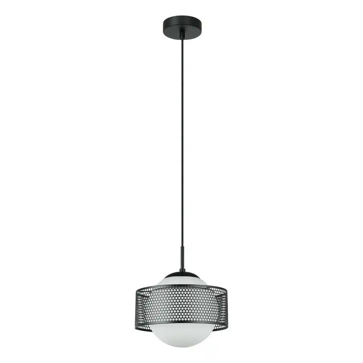 Italux Lampa wisząca Lomica PND-55456-1L-BK