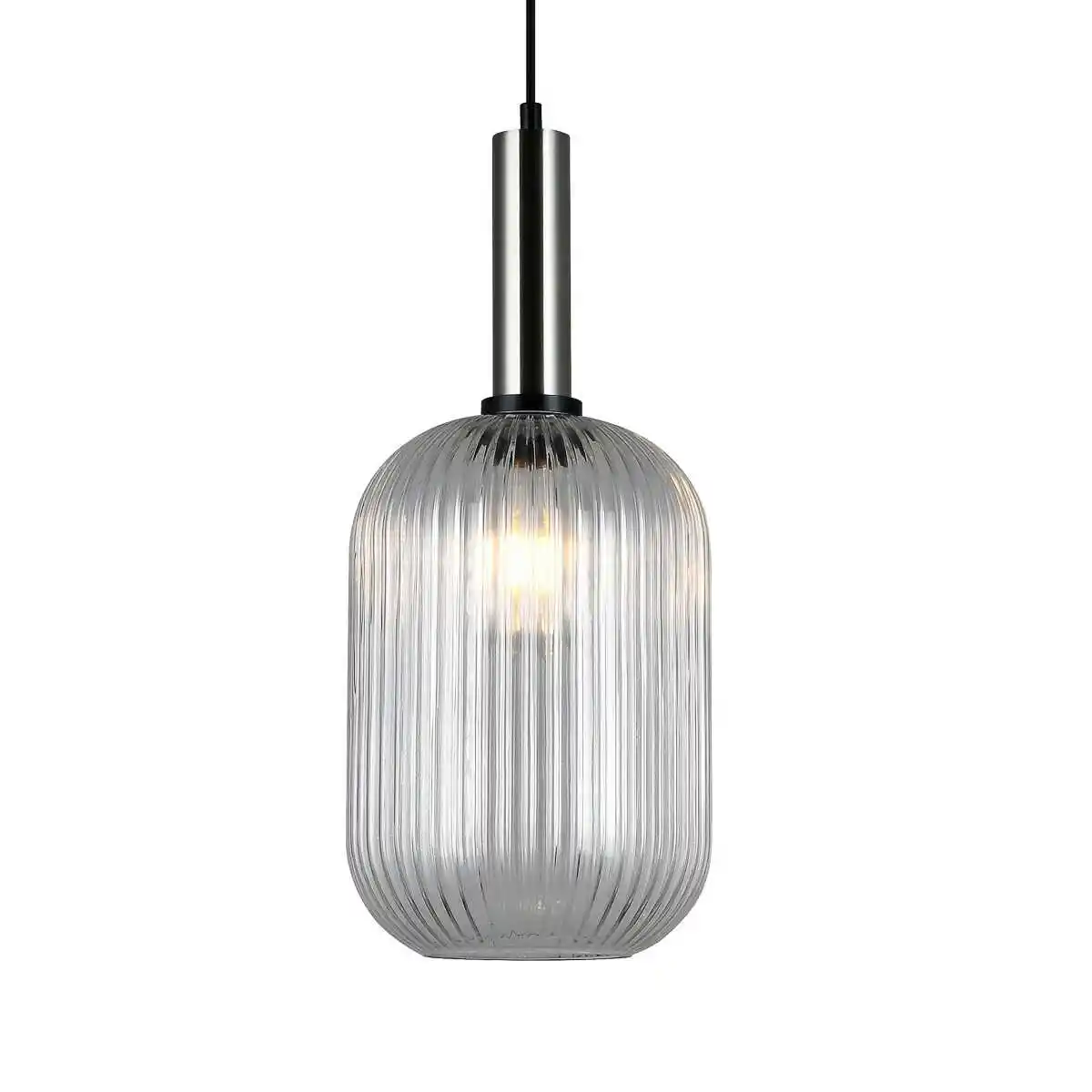 Italux Lampa wisząca nowoczesna ANTIOLA PND-5588-1L-SC+CL