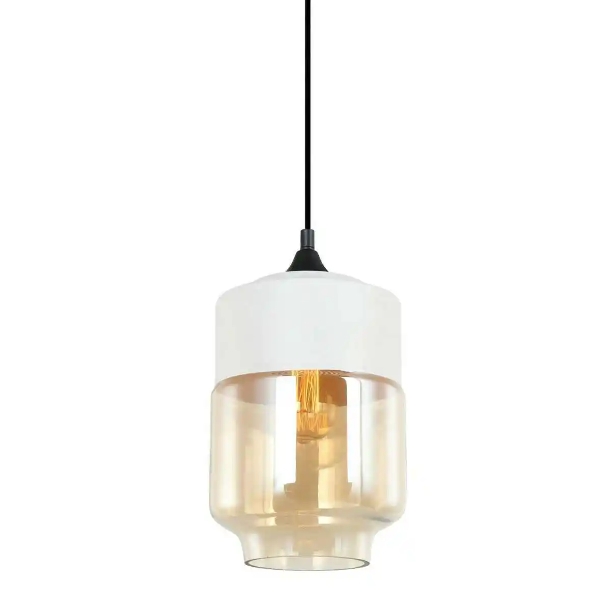 Italux Lampa wisząca nowoczesna MOLINA MDM-2377/1 W+AMB