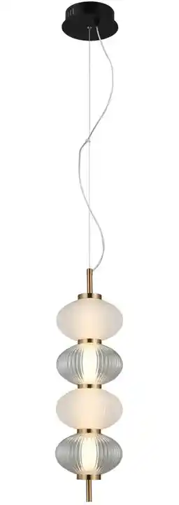 Italux Lampa wisząca Testa PND-84938-4V-BK