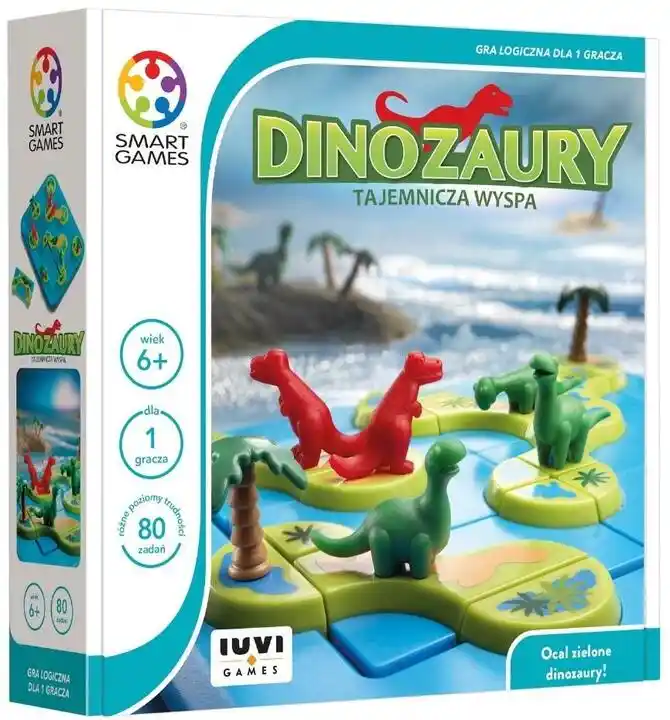 Iuvi Games Smart Games Dinozaury Tajemnicza Wyspa (Pl)