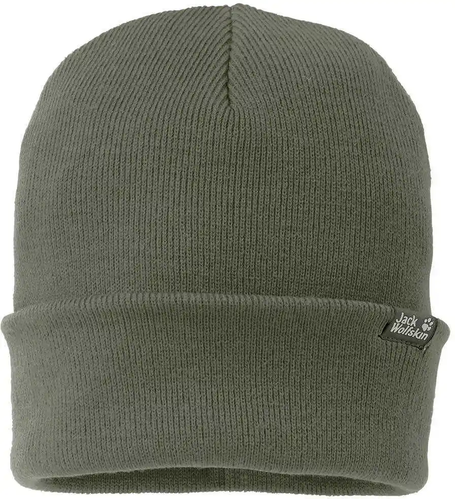 Jack Wolfskin Czapka unisex Rib Hat dusty olive