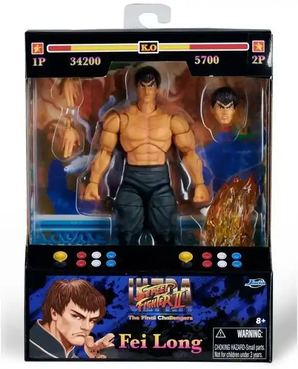 Jada Toys Figurka Street Fighter II Fei-Long 253252027