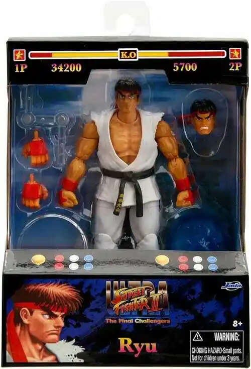 Jada Toys Figurka Street Fighter II Ryu 253252025