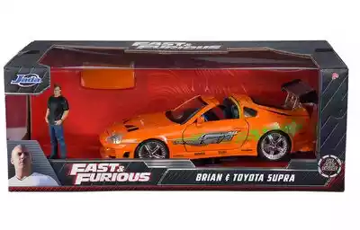 JADA TOYS Samochód Szybcy i wściekli Toyota Supra z figurką 253205001