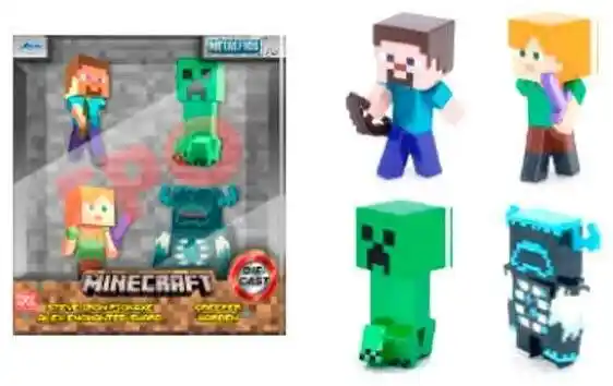 Jada Toys Zestaw figurek Minecraft 253262001