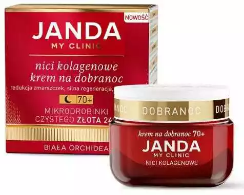 JANDA MY CLINIC Nici Kolagenowe Krem na dobranoc 70 50ml