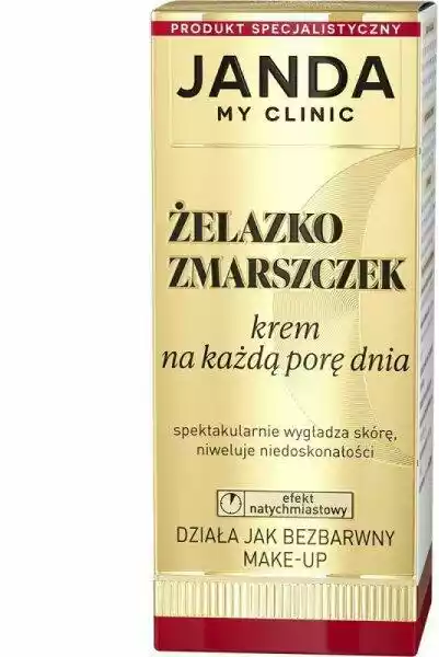 JANDA MY CLINIC Żelazko Zmarszczek-Krem na każdą porę dnia 30ml