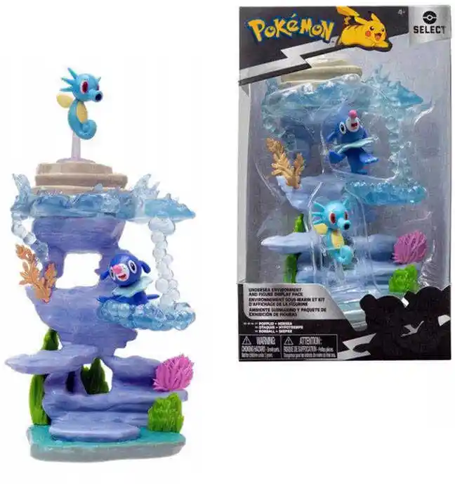 Jazwares 434344 Pokemon Figurki Popplio Horsea