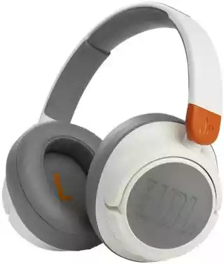 JBL JR460NC Dla dzieci Nauszne Bluetooth 5.0 Biały Słuchawki bezprzewodowe