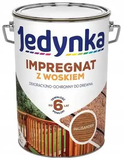 Jedynka Impregnat do Drewna z Woskiem Palisander 5L