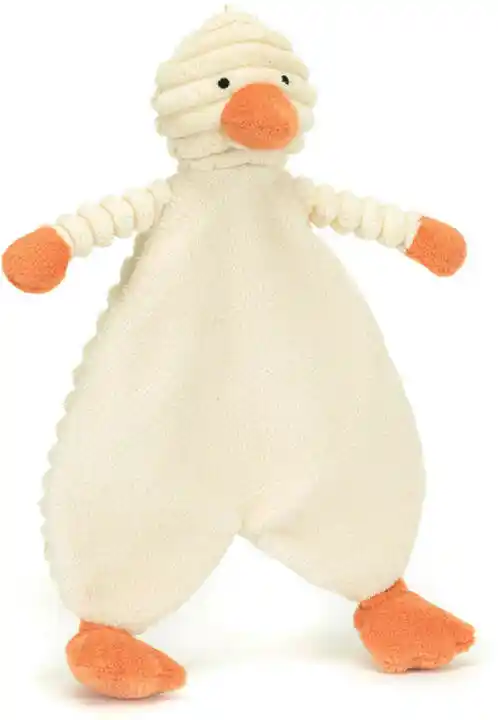 Jellycat Kaczuszka Sztruksowa Szmatka Przytulanka 28 cm