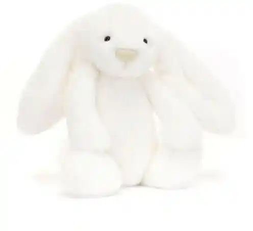 Jellycat Króliczek Luxe Biały 31 cm