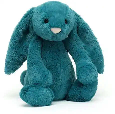 Jellycat Króliczek Turkusowy 31 cm