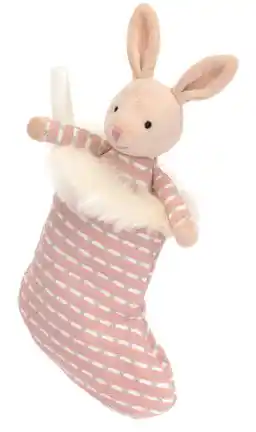 Jellycat Króliczek w Lśniącej Skarpecie 20 cm