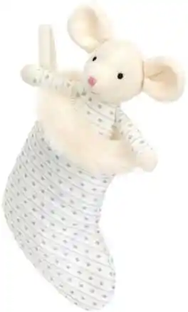 Jellycat Myszka w Lśniącej Skarpecie 20 cm