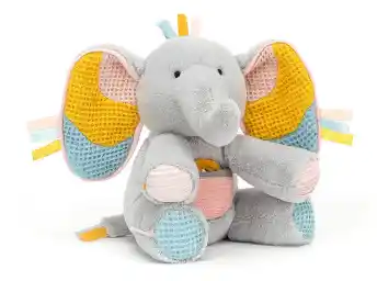 Jellycat Słoń Grzechotka Szary 16 cm