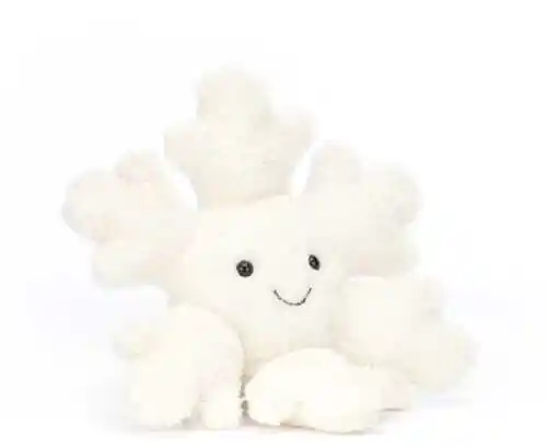 Jellycat Uśmiechnięta Śnieżynka 18 cm