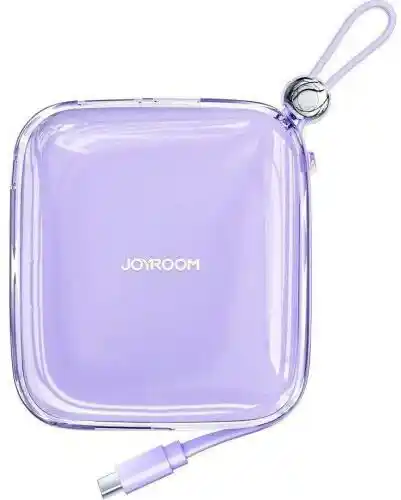 Joyroom Powerbank Jelly Series JR-L002 10000mAh 22.5W Pd Qc z kablem 1x Usb